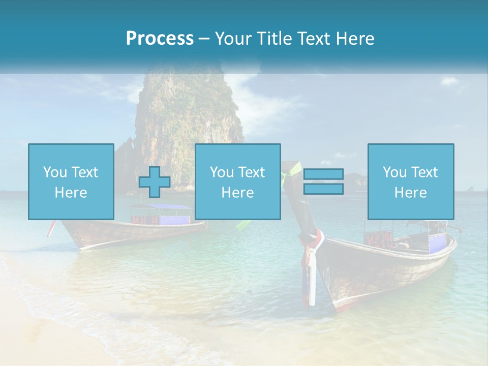 Resort Journey Cliff PowerPoint Template