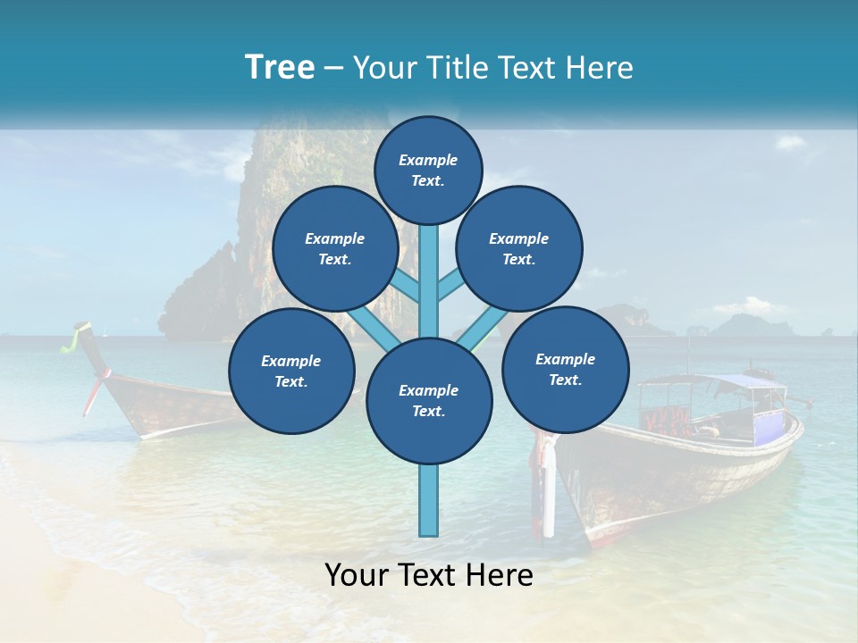 Resort Journey Cliff PowerPoint Template