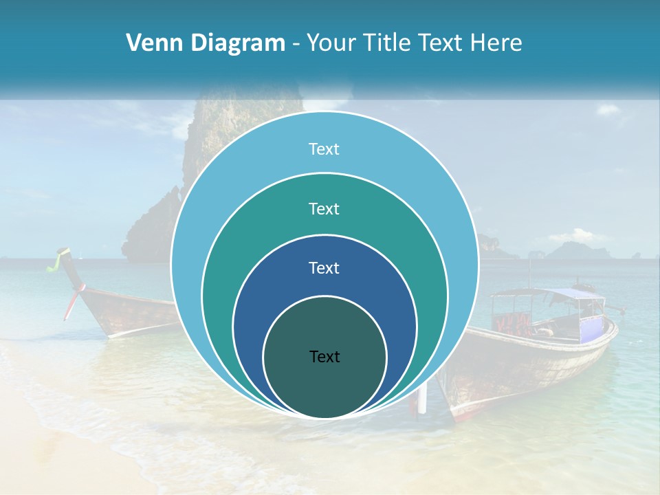 Resort Journey Cliff PowerPoint Template