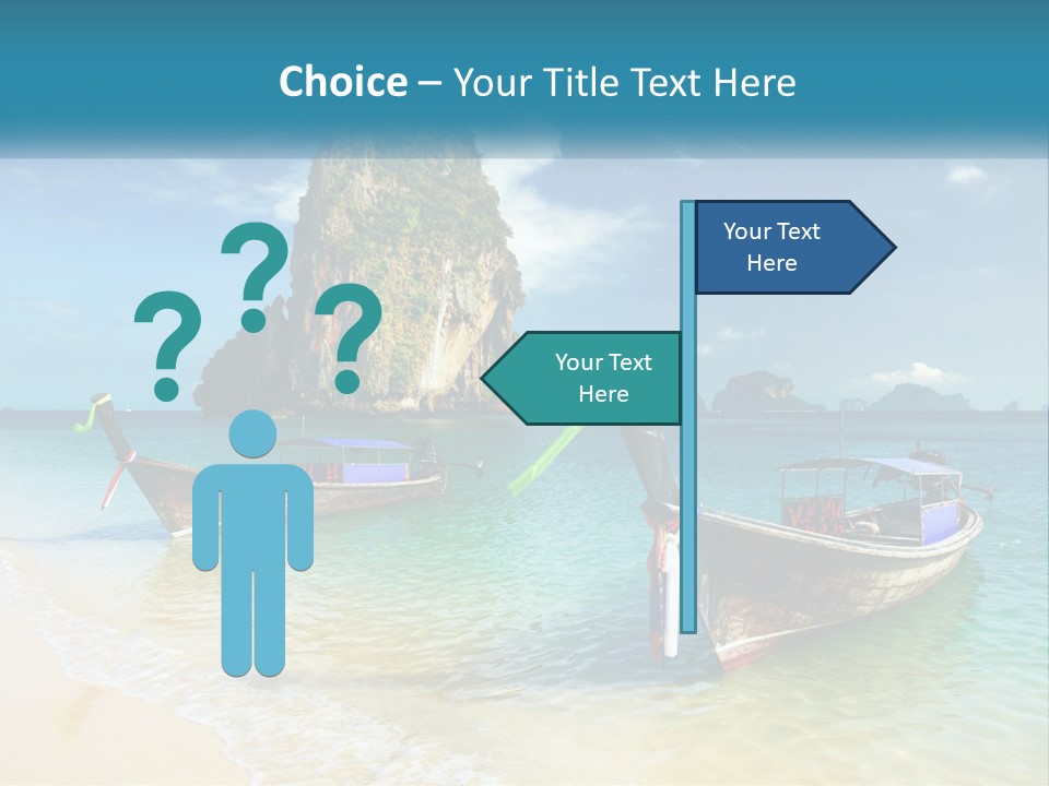 Resort Journey Cliff PowerPoint Template