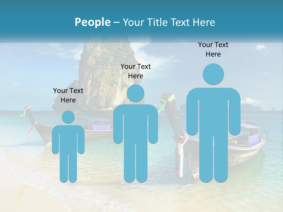 Resort Journey Cliff PowerPoint Template