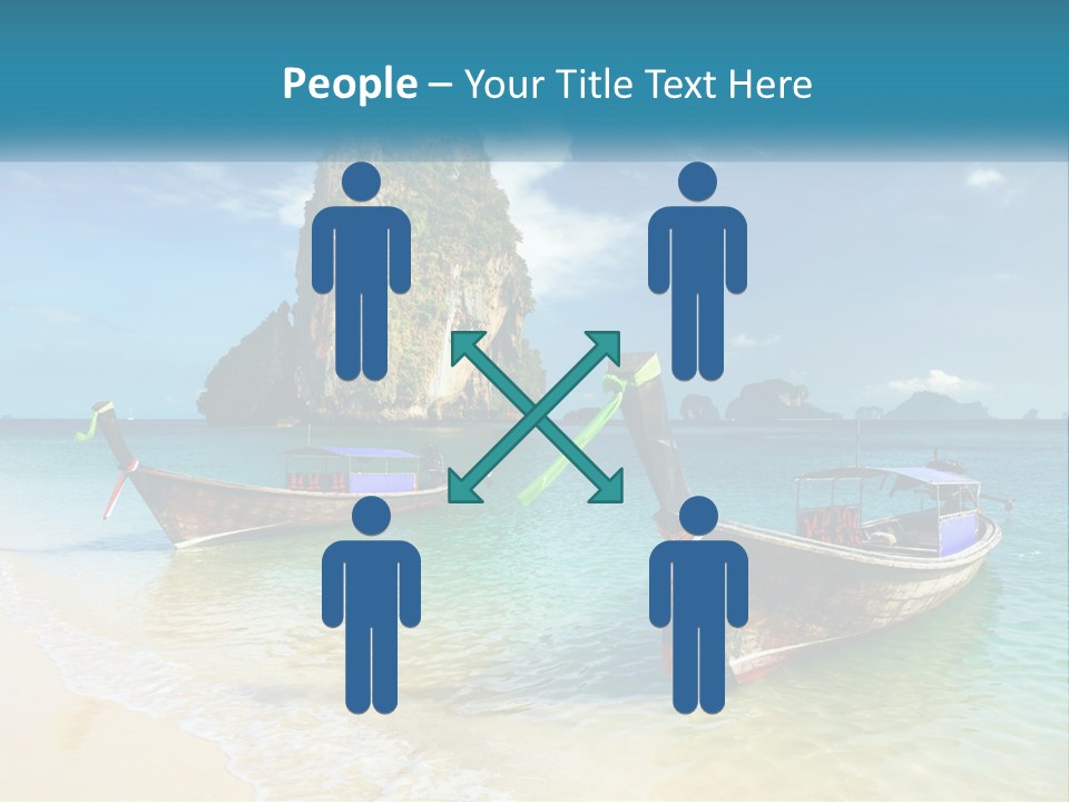 Resort Journey Cliff PowerPoint Template