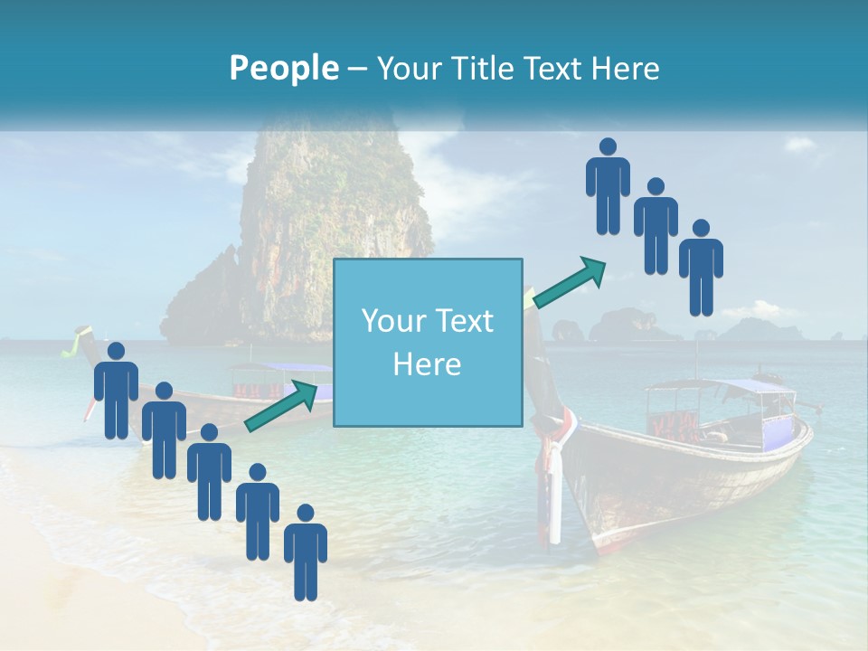 Resort Journey Cliff PowerPoint Template