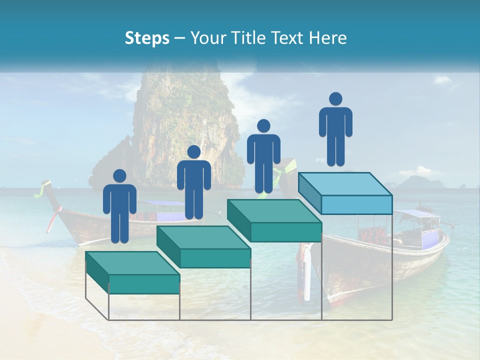 Resort Journey Cliff PowerPoint Template
