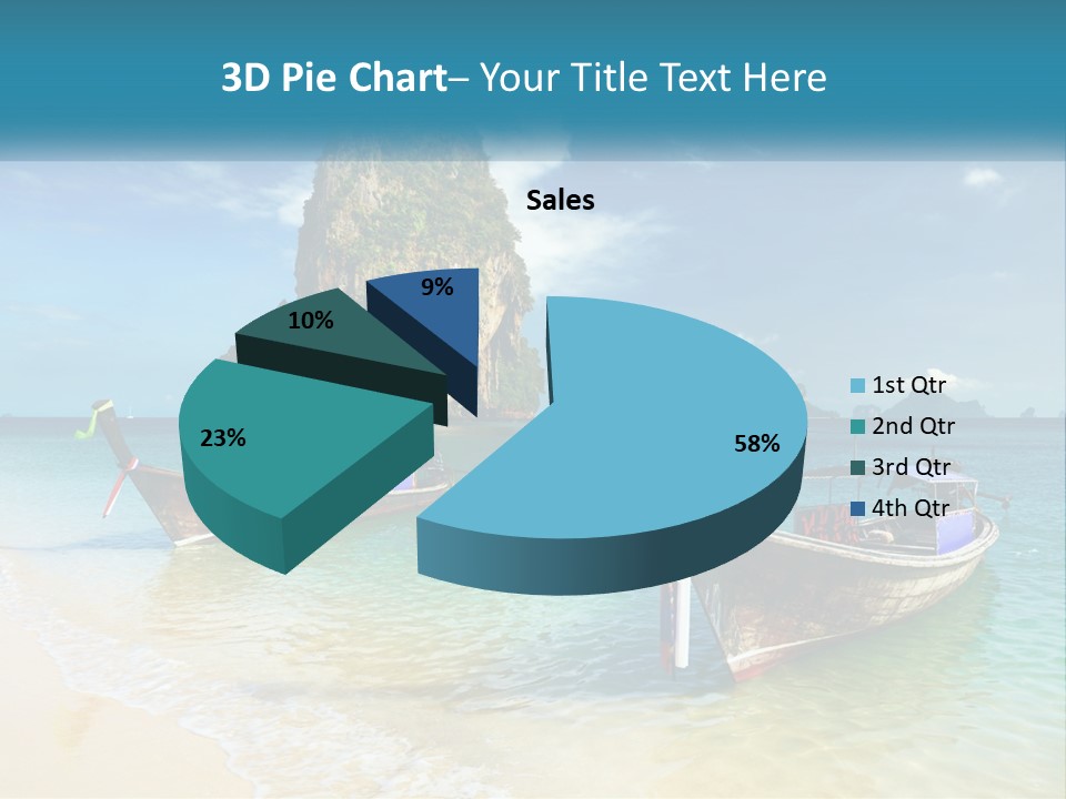 Resort Journey Cliff PowerPoint Template