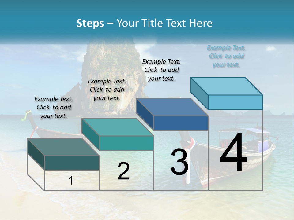 Resort Journey Cliff PowerPoint Template