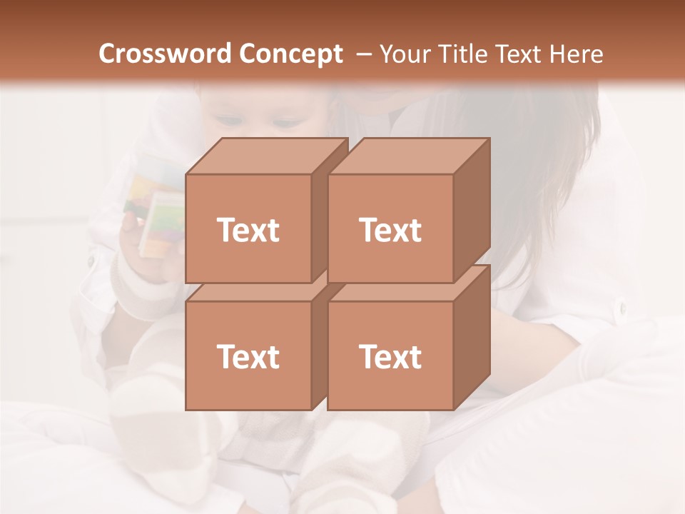 Girl Confidence Affection PowerPoint Template