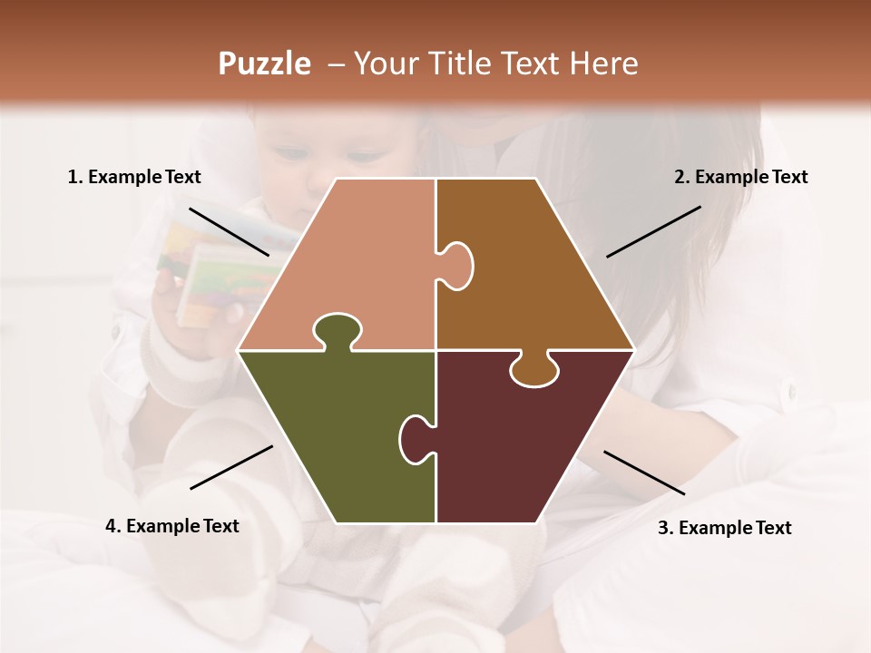 Girl Confidence Affection PowerPoint Template