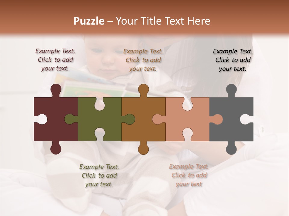 Girl Confidence Affection PowerPoint Template