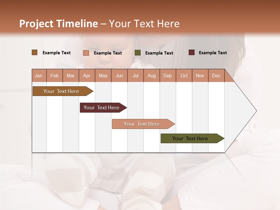 Girl Confidence Affection PowerPoint Template