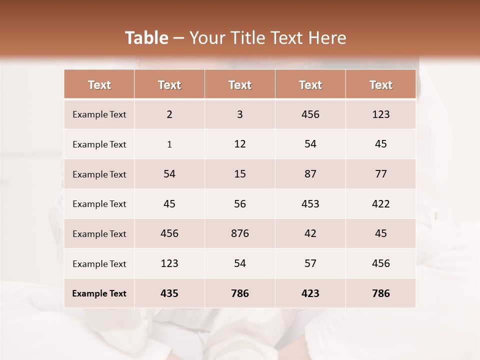 Girl Confidence Affection PowerPoint Template