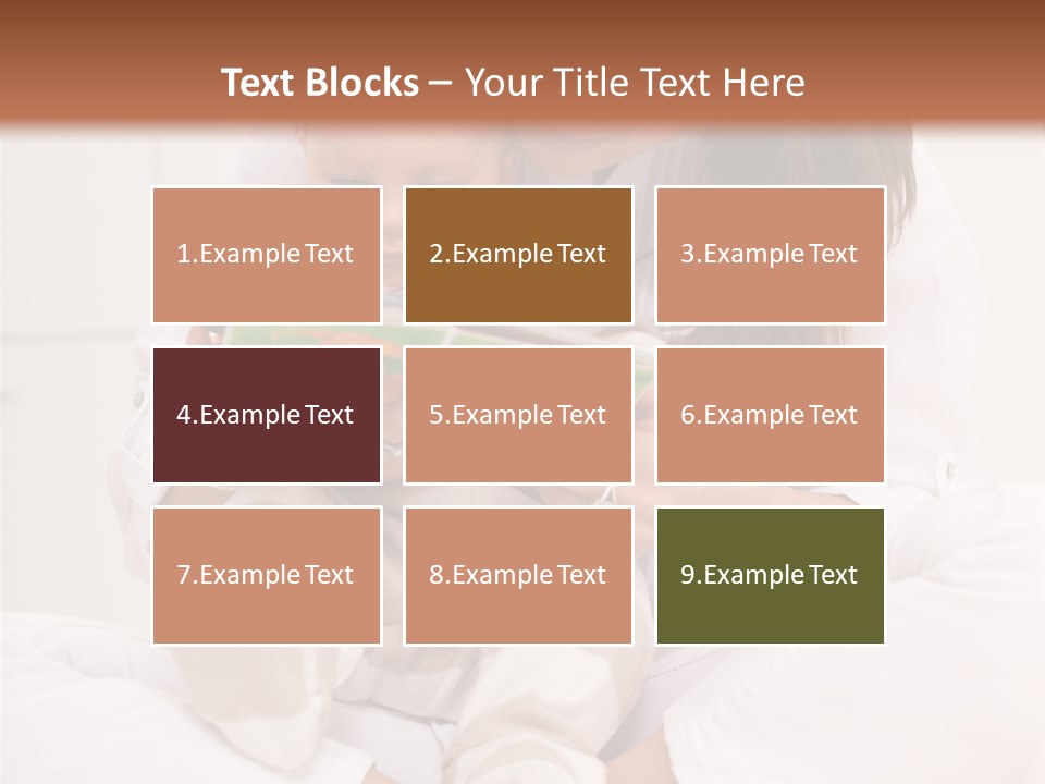 Girl Confidence Affection PowerPoint Template