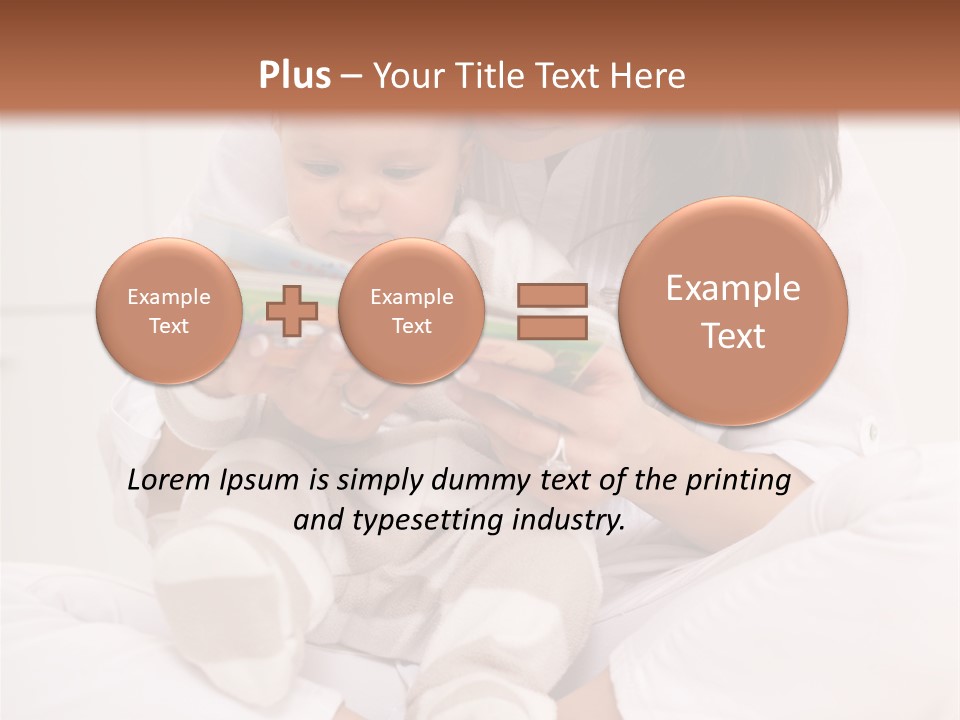 Girl Confidence Affection PowerPoint Template