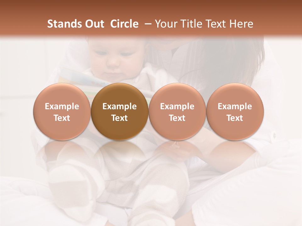 Girl Confidence Affection PowerPoint Template