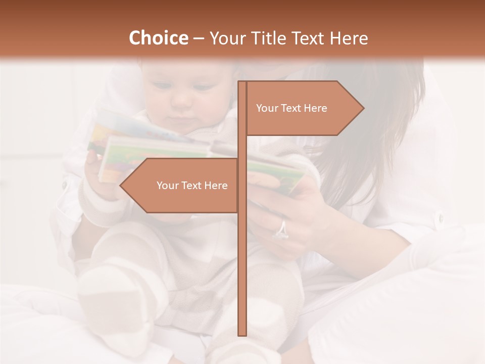 Girl Confidence Affection PowerPoint Template