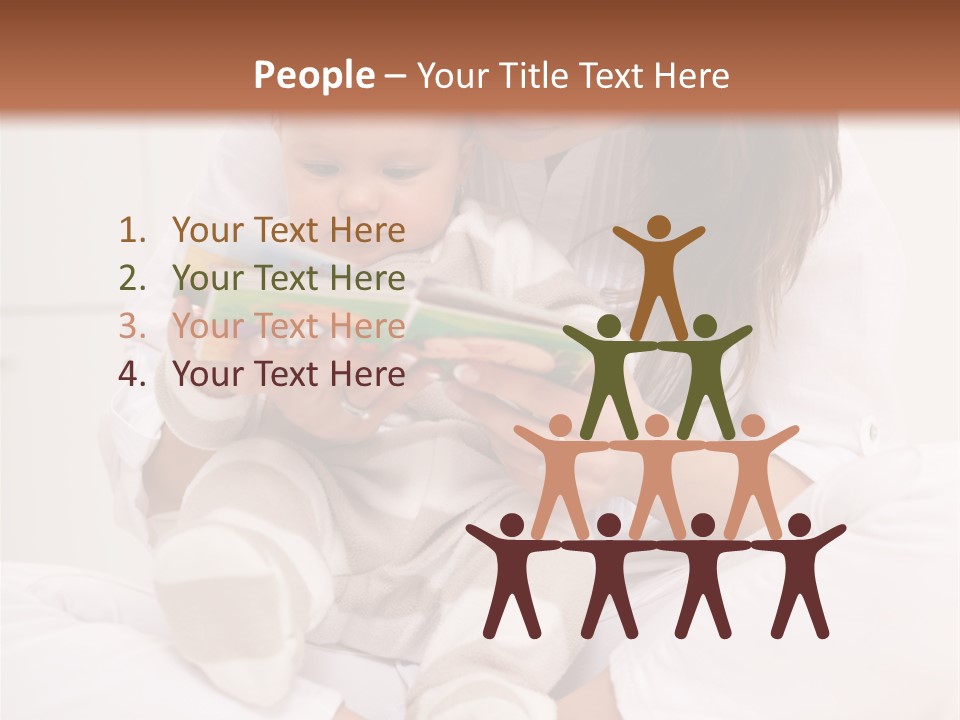 Girl Confidence Affection PowerPoint Template