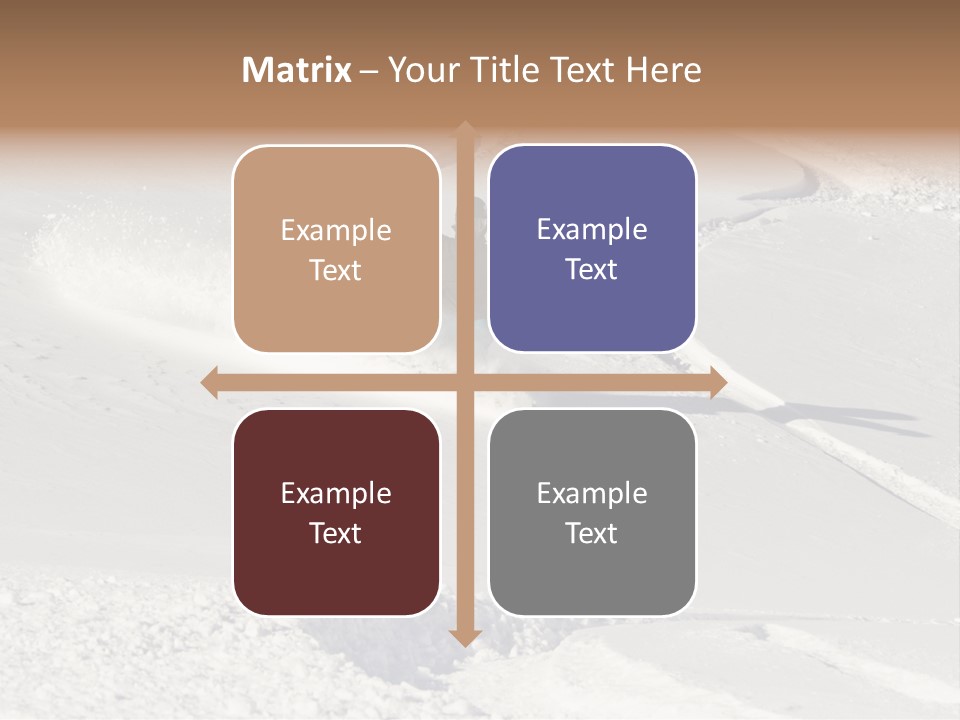 Descent Male Offpiste PowerPoint Template