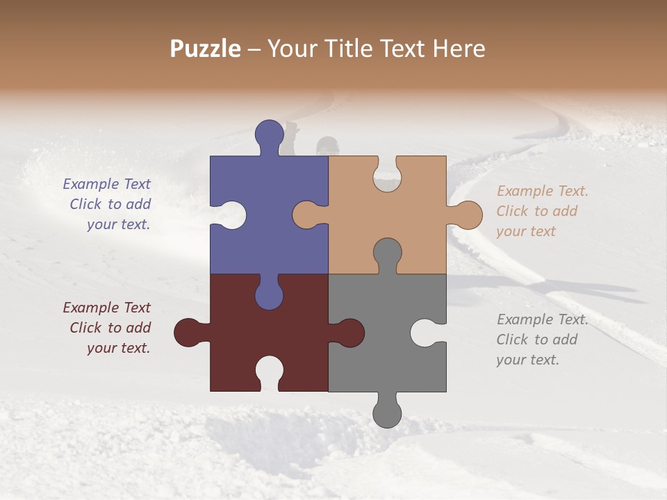 Descent Male Offpiste PowerPoint Template
