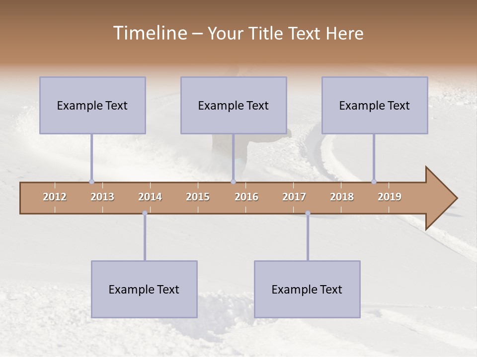 Descent Male Offpiste PowerPoint Template
