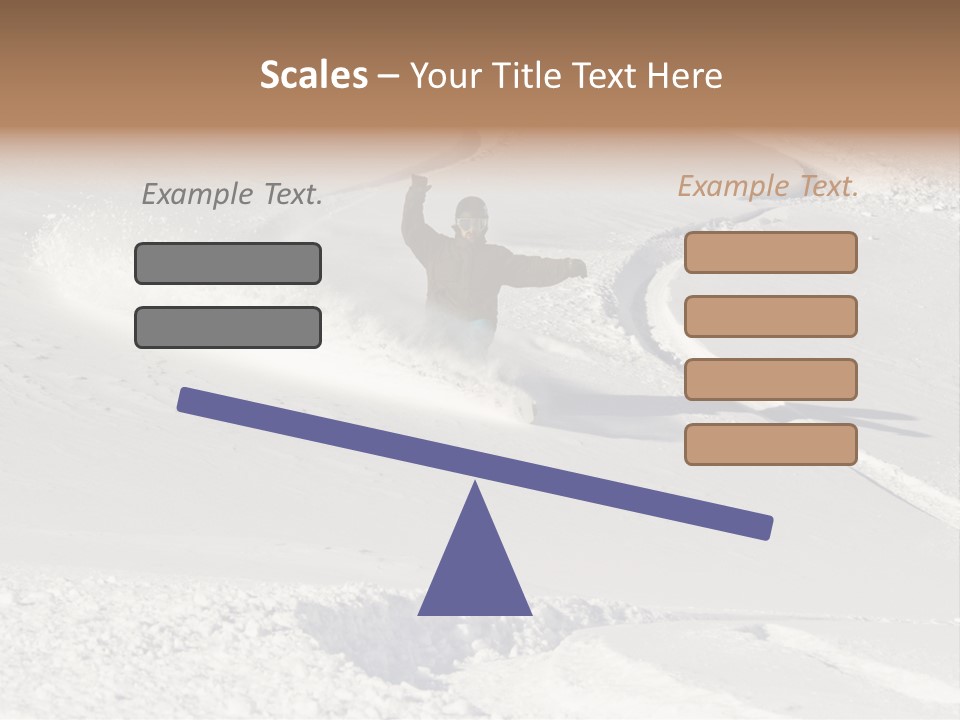 Descent Male Offpiste PowerPoint Template