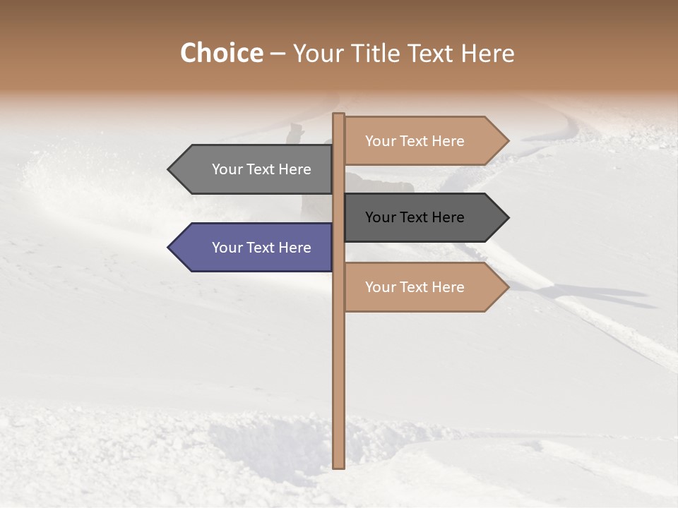 Descent Male Offpiste PowerPoint Template