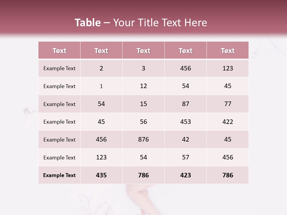 Forest Adult Fresh PowerPoint Template