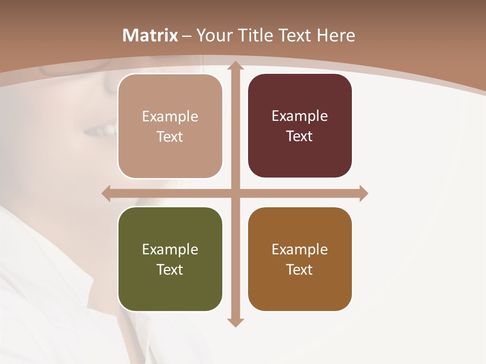 Female Lady Boss PowerPoint Template