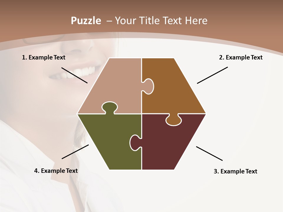 Female Lady Boss PowerPoint Template