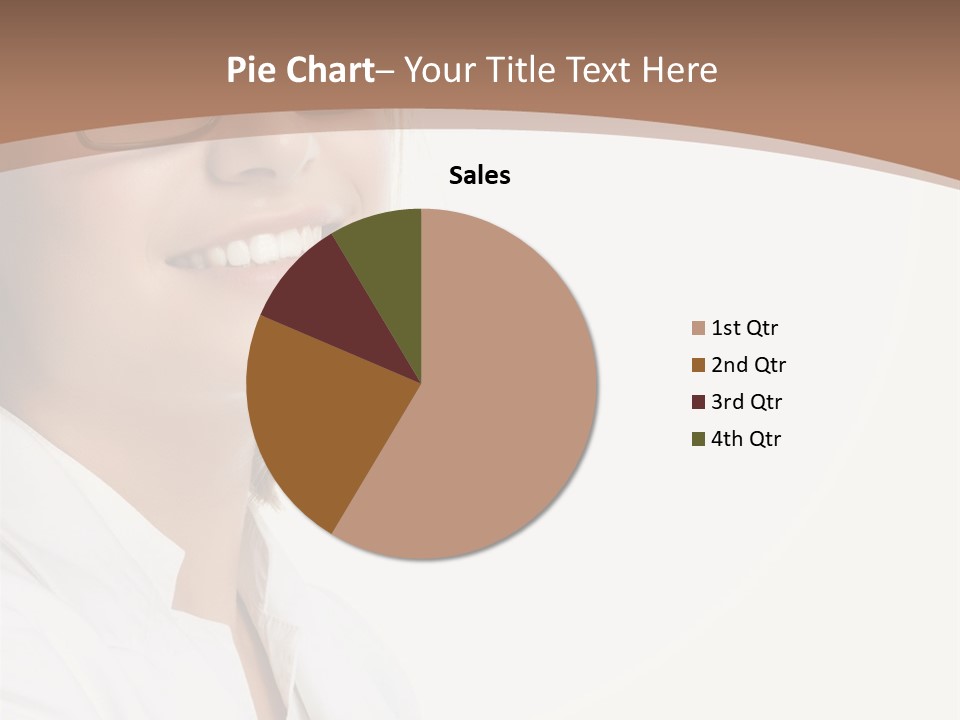Female Lady Boss PowerPoint Template