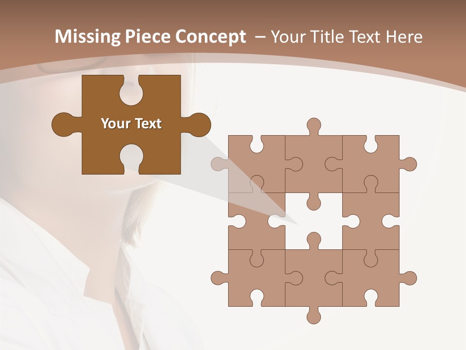 Female Lady Boss PowerPoint Template