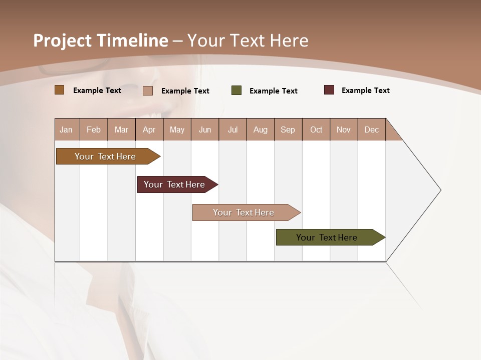 Female Lady Boss PowerPoint Template