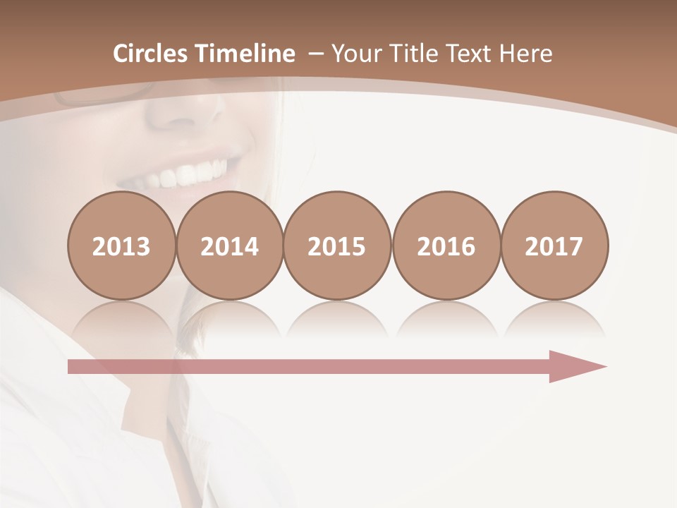 Female Lady Boss PowerPoint Template