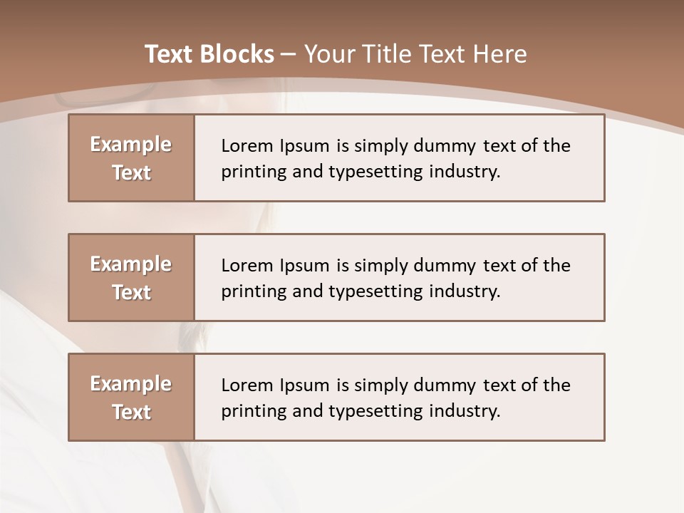Female Lady Boss PowerPoint Template