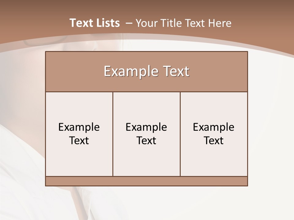 Female Lady Boss PowerPoint Template