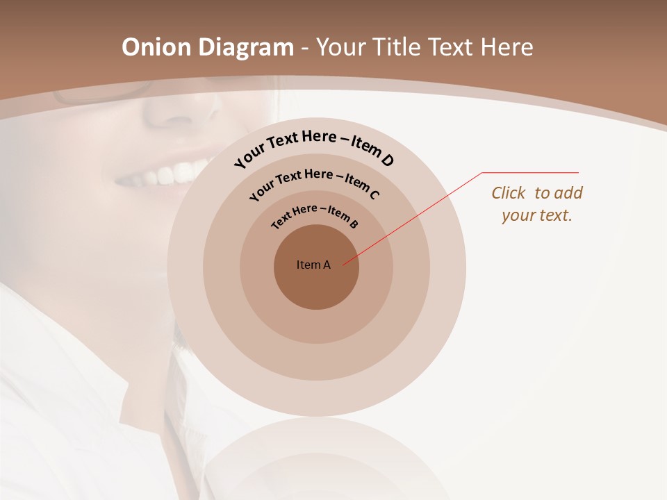 Female Lady Boss PowerPoint Template