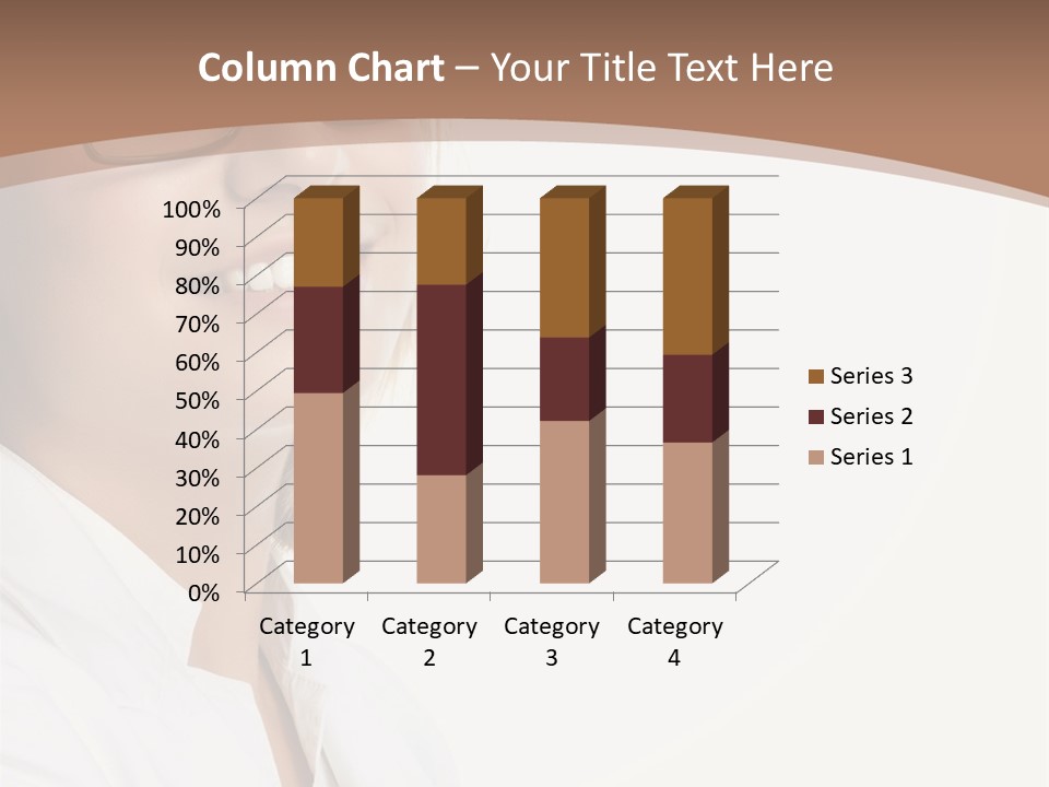 Female Lady Boss PowerPoint Template