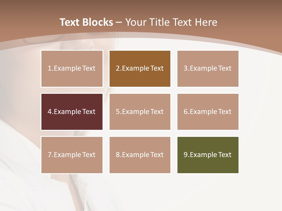 Female Lady Boss PowerPoint Template