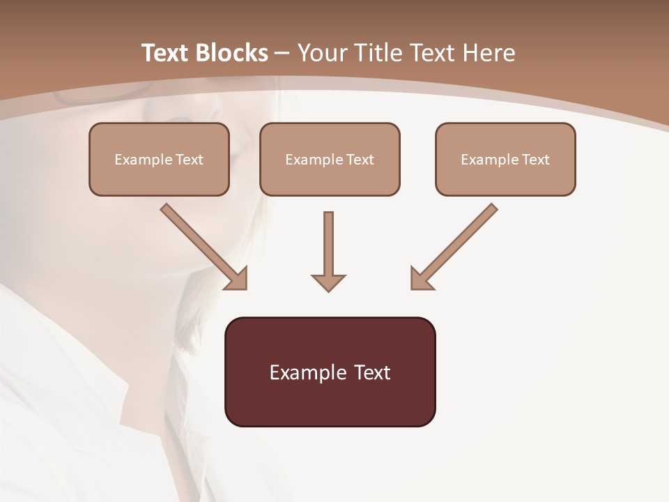 Female Lady Boss PowerPoint Template