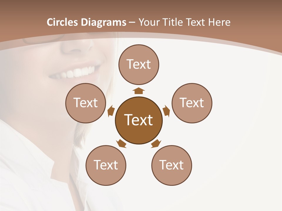 Female Lady Boss PowerPoint Template