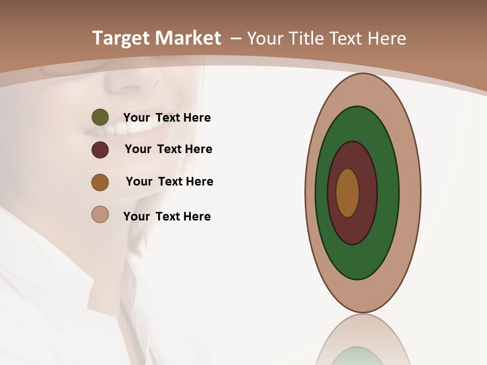 Female Lady Boss PowerPoint Template