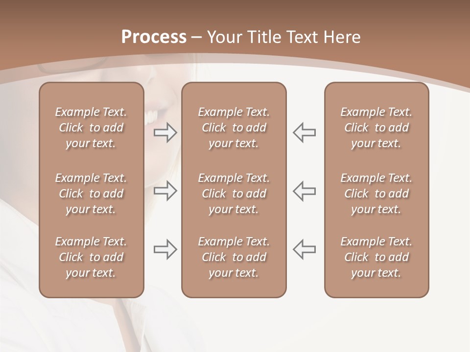 Female Lady Boss PowerPoint Template