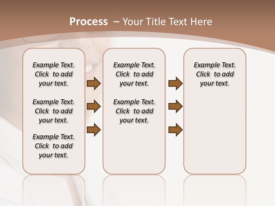 Female Lady Boss PowerPoint Template