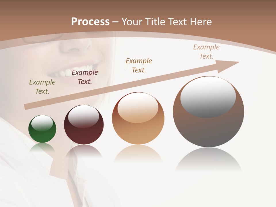 Female Lady Boss PowerPoint Template