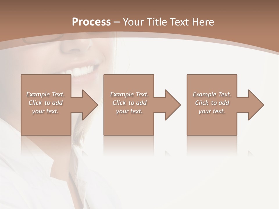 Female Lady Boss PowerPoint Template