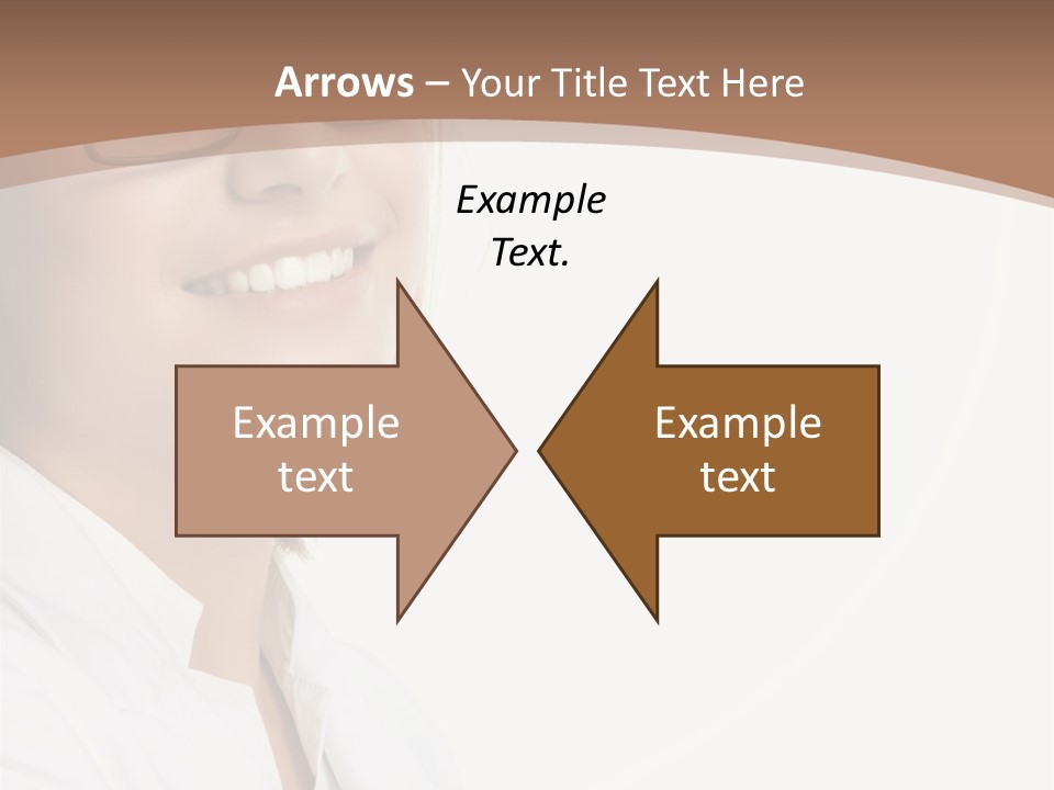 Female Lady Boss PowerPoint Template