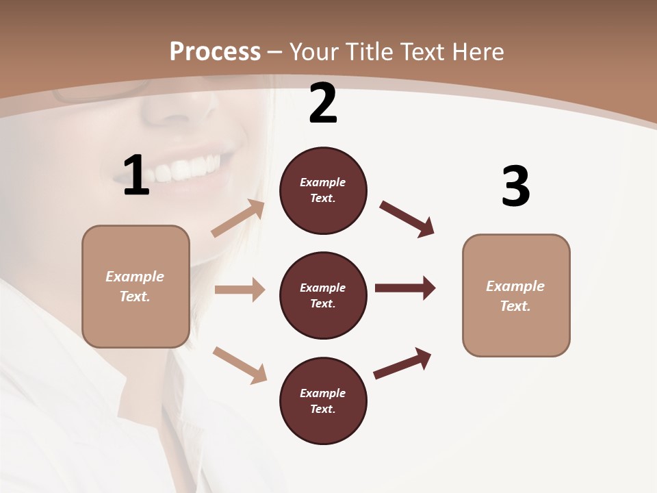 Female Lady Boss PowerPoint Template