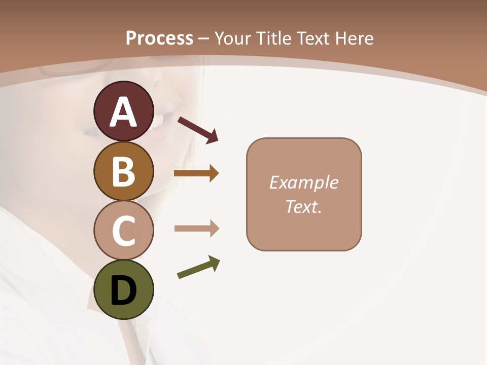 Female Lady Boss PowerPoint Template