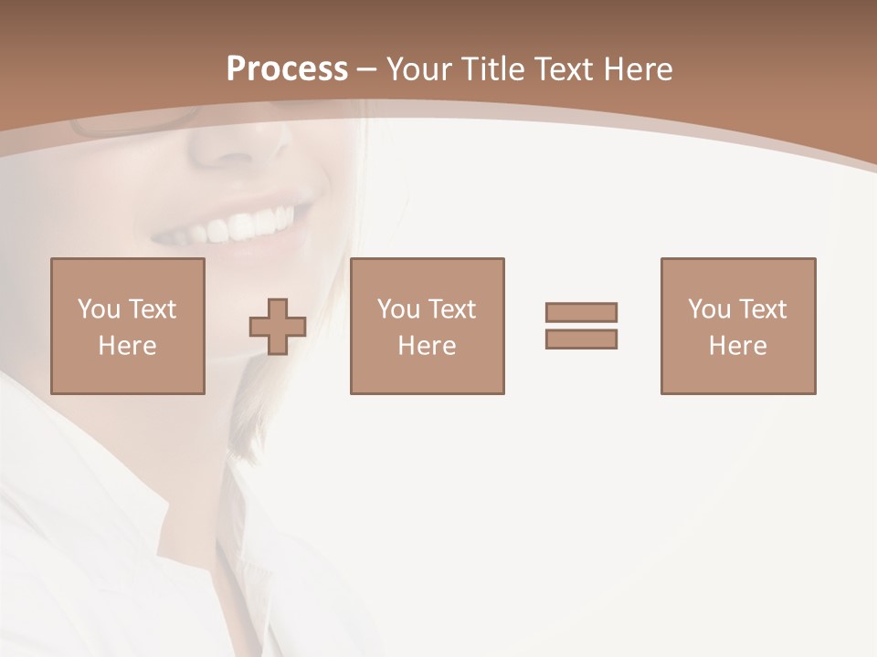 Female Lady Boss PowerPoint Template