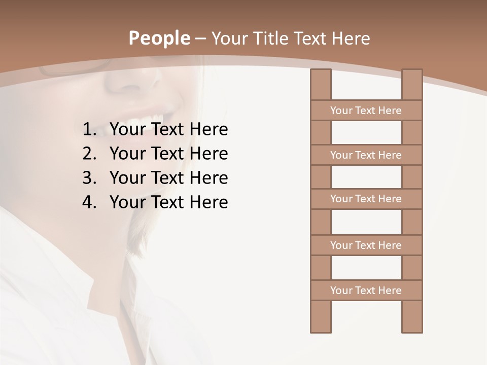 Female Lady Boss PowerPoint Template