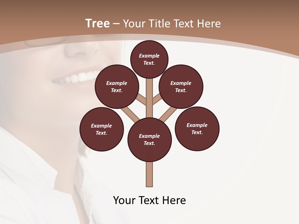 Female Lady Boss PowerPoint Template